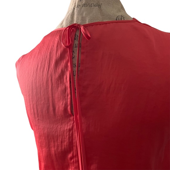 NWT: Robert Rodriguez: Coral Grecian Maxi Dress - Picture 5 of 16